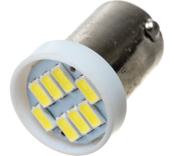 Автолампа диод SKYWAY T8.5 T4W 24V 8 SMD BA9s 1-контурная, белая S08202027