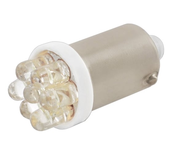 Автолампа диод SKYWAY T8.5 T4W 7 LED BA9s 1-контурная, белая S08201232
