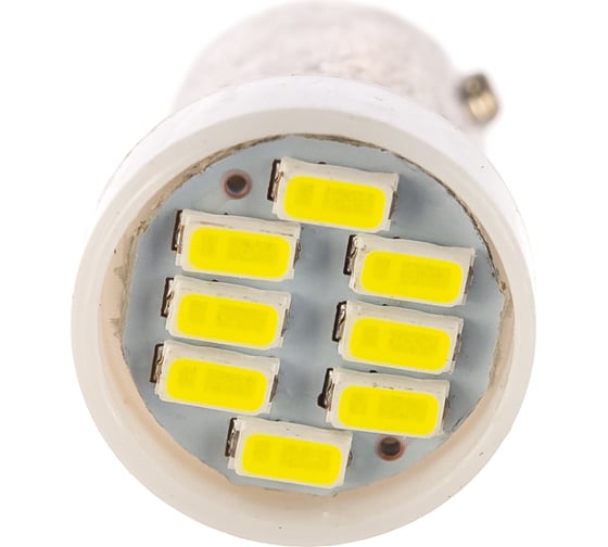 Автолампа диод SKYWAY T8.5 T4W 8 SMD BA9s 1-контурная, белая S08201228