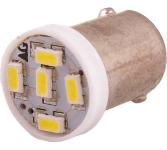Автолампа диод SKYWAY T8.5 T4W 5 SMD BA9S 1-контурная, белая S08201227