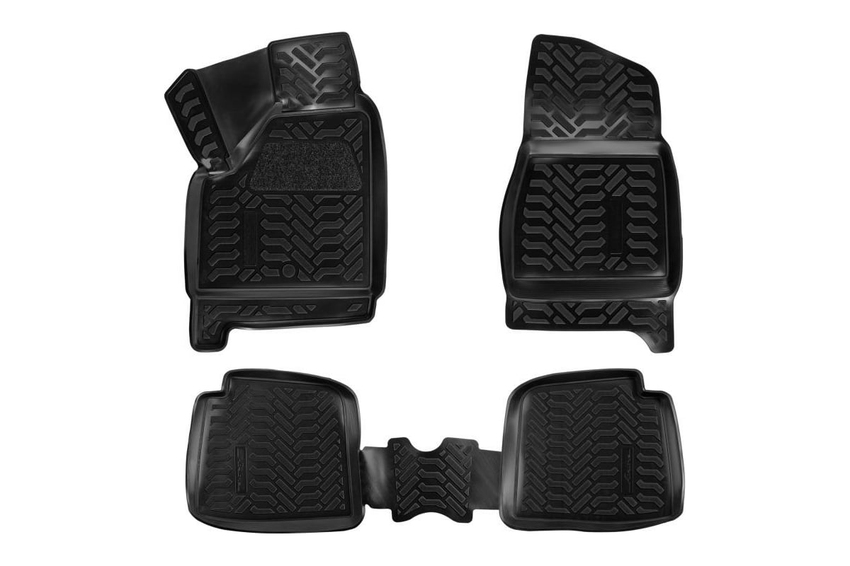 Ковры Airline для ВАЗ 2131 НИВА 5 дв. LADA 4x4, 4 шт., высокий борт, 3D ...