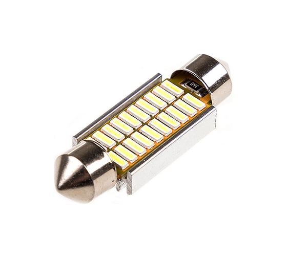 Автолампа диод SKYWAY T11 C5W 20 SMD диодов 1-контурная 39мм белая S08201314
