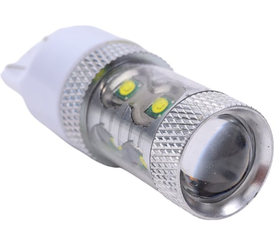 Автолампа диод SKYWAY T20 W21/5W 10 SMD диодов 1-контурная белая S08201199