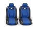 Авточехлы-майки AUTOPROFI COMFORT, анатом. поддержка, велюр, 9 предм. чёрн./синий COM-905T BK/BL 2