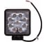 Светодиодная фара SKYWAY OFF ROAD квадратная 12V/24V 27W 6000К 9 диодов, ближний свет S07201013 1