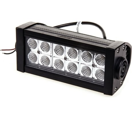 Прямоугольная светодиодная фара SKYWAY OFF ROAD 12V/24V 36W 6000К 12 диодов ближний свет S07201054