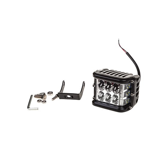 Прямоугольная светодиодная фара SKYWAY OFF ROAD 12V/24V 36W 6000К 12 диодов S07201065