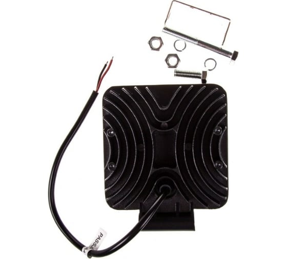 Светодиодная фара SKYWAY OFF ROAD квадратная 12V/24V 27W 6000К 9 диодов, дальний свет S08401009