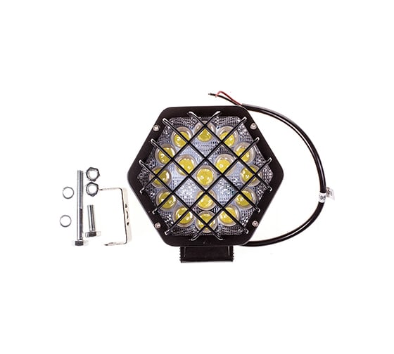 Светодиодная фара SKYWAY OFF ROAD ромбическая 12V/24V 36W 6000К S08401040