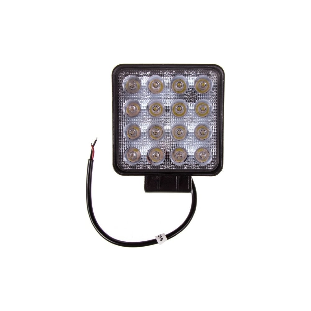 Светодиодная фара SKYWAY OFF ROAD квадратная 12V/24V 48W 6000К 16 ...