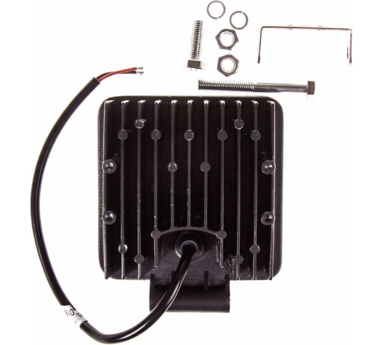 Светодиодная фара SKYWAY OFF ROAD квадратная 12V/24V 48W 6000К 16 диодов, дальний свет S07201014