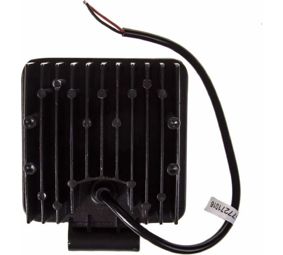 Светодиодная фара SKYWAY OFF ROAD квадратная 12V/24V 48W 6000К 16 диодов, ближний свет S07201016