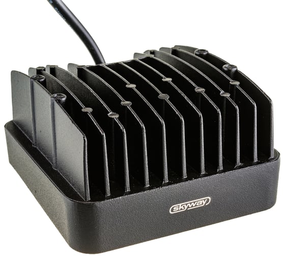 Светодиодная фара SKYWAY OFF ROAD квадратная 12V/24V 48W 6000К 16 диодов, ближний свет S07201016