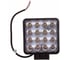 Светодиодная фара SKYWAY OFF ROAD квадратная 12V/24V 48W 6000К 16 диодов, ближний свет S07201016 2