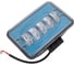 Прямоугольная светодиодная фара SKYWAY OFF ROAD 12V/24V 51W 6000К 5 диодов дальний свет S07201068 1