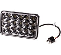 Прямоугольная светодиодная фара SKYWAY OFF ROAD 12V/24V 45W 6000К 15 диодов Combo свет S08401047