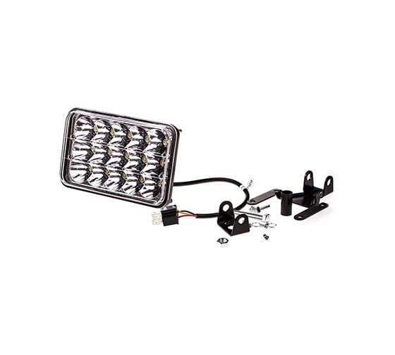 Прямоугольная светодиодная фара SKYWAY OFF ROAD 12V/24V 45W 6000К 15 диодов Combo свет S08401047