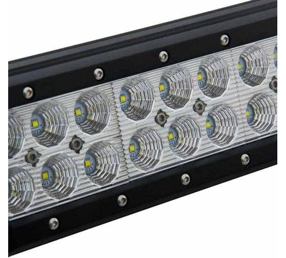 Прямоугольная светодиодная фара SKYWAY OFF ROAD 12V/24V 54W 6000К 18 диодов дальний свет S08401004