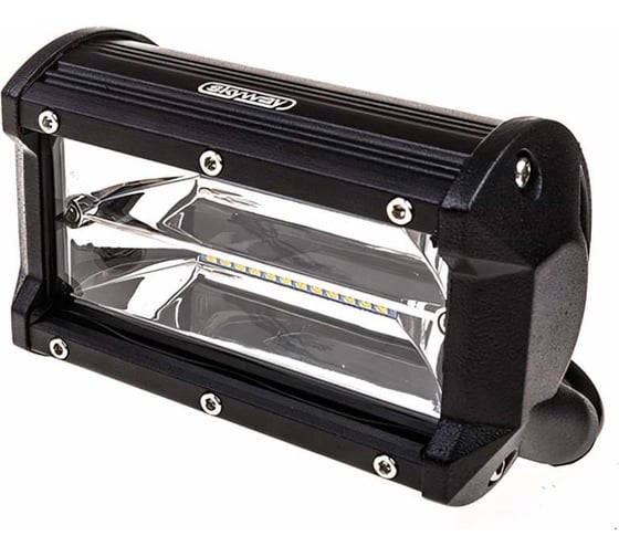 Прямоугольная светодиодная фара SKYWAY OFF ROAD 12V/24V 72W 6000К 24 диода ближний свет S07201055 1