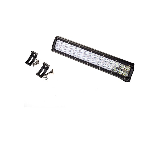 Прямоугольная светодиодная фара SKYWAY OFF ROAD 12V/24V 90W 6000К 30 диодов дальний свет S08401006