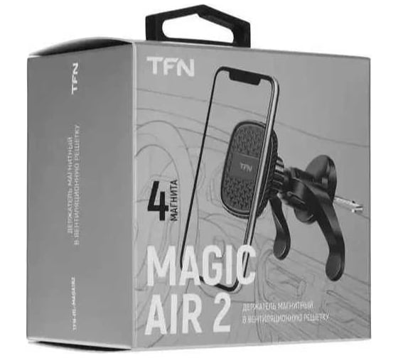 Автомобильный держатель TFN MagicAir 2 вент black -HL-MAGAIR2 TFN-HL-MAGAIR2