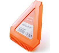Скребок для снега AUTOPROFI пластиковый, треугольный оранжевый SC-1010 ORANGE