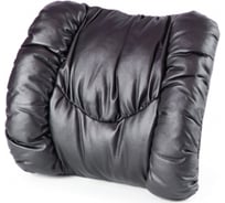 Подушка для упора спины AUTOPROFI LEX материал PU кожа с отливом, наполнитель синтепон, черный LEX-1121 BLACK