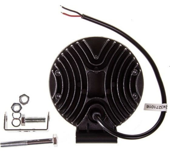 Светодиодная фара SKYWAY OFF ROAD круглая 12V/24V 27W 6000K, дальний свет S07201017