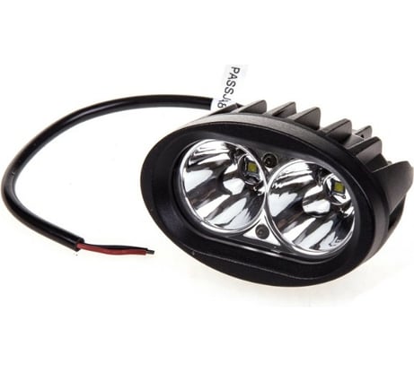 Светодиодная фара SKYWAY OFF ROAD овальная 12V/24V 20W 6000К, дальний свет S07201050