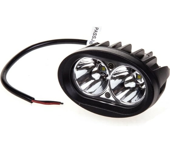 Светодиодная фара SKYWAY OFF ROAD овальная 12V/24V 20W 6000К, дальний свет S07201050 1