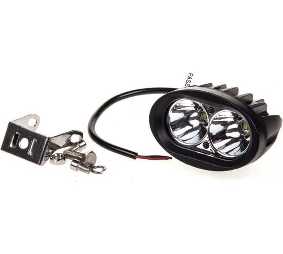 Светодиодная фара SKYWAY OFF ROAD овальная 12V/24V 20W 6000К, дальний свет S07201050
