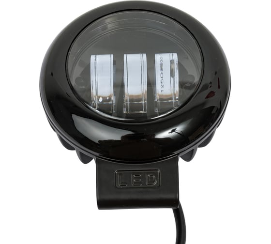 Светодиодная фара SKYWAY OFF ROAD круглая 12V/24V 30W 6000K, дальний свет S08401038