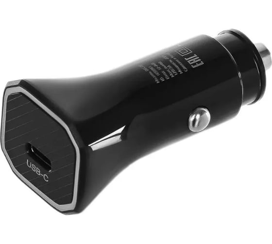 Автомобильное зарядное устройство DIGMA DGC2B 20W, 3A (PD), USB-C универсальное, черный (DGC2B0F010BK) 1655961 1
