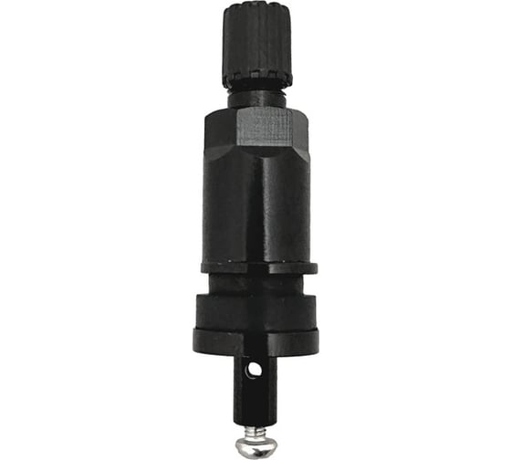 Комплект вентилей NORM 4шт., под датчик, черные TPMS-02B