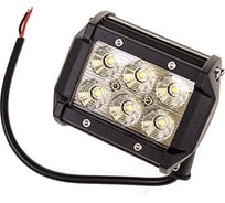 Светодиодная фара SKYWAY OFF ROAD прямоугольная 12V/24V 18W 6000К 6 диодов ближний свет S07201010