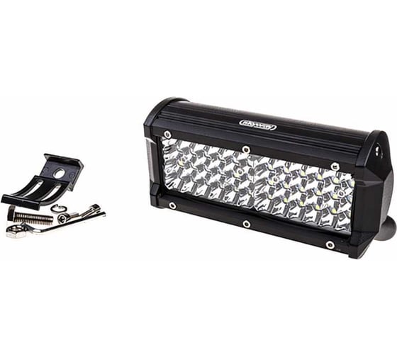 Светодиодная фара SKYWAY OFF ROAD прямоугольная 12V/24V 144W 6000К 48 диодов ближний свет S07201059