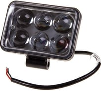 Светодиодная фара SKYWAY OFF ROAD прямоугольная 12V/24V 18W 6000К 6 диодов дальний свет S07201034