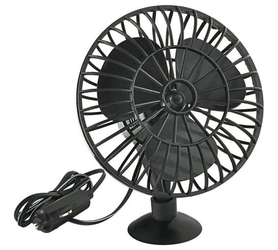 Вентилятор SKYWAY 5 12V на присоске S01901001 1