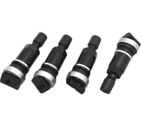 Комплект вентилей NORM 4шт., под датчик, черные TPMS-11B