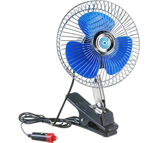 Вентилятор SKYWAY 6" 12V на клипсе S01901007 1