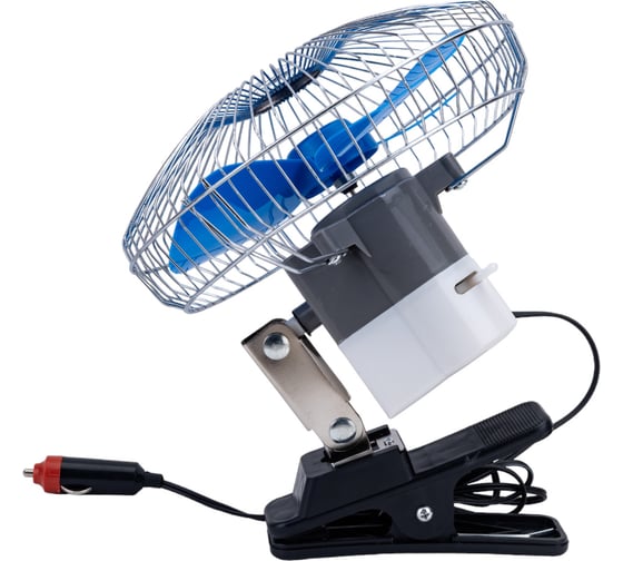 Вентилятор SKYWAY 8" 12V на клипсе S01901009