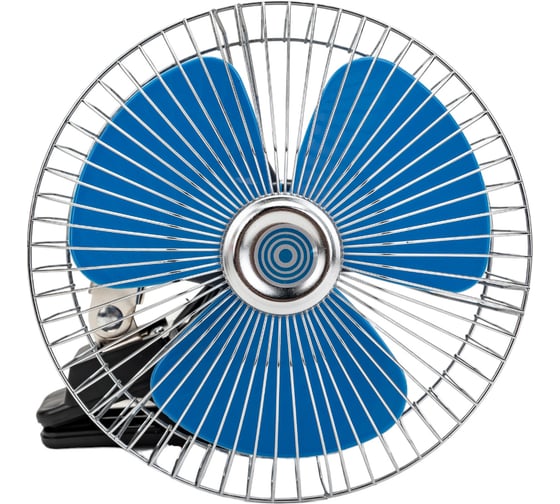 Вентилятор SKYWAY 8" 12V на клипсе S01901009