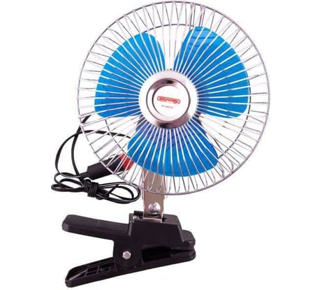 Вентилятор SKYWAY 6" 24V на клипсе S01901008