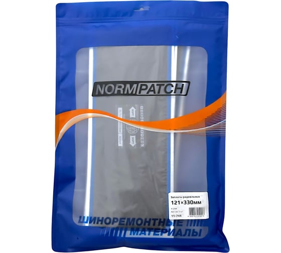 Радиальные заплаты NORM R44 121х330 мм, 3 сл. 5 шт. 11-744 1