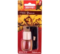 Подвесной ароматизатор - бутылочка с деревянной крышкой SKYWAY Nature.series 5 мл ваниль S03401018