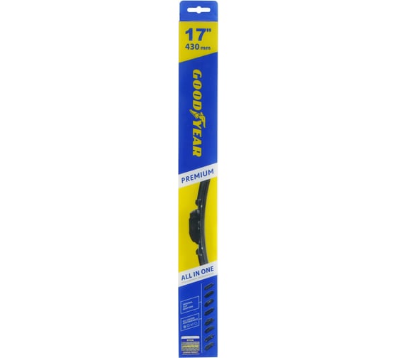 Бескаркасная щетка Goodyear PREMIUM 17/43 cm GY000437 1