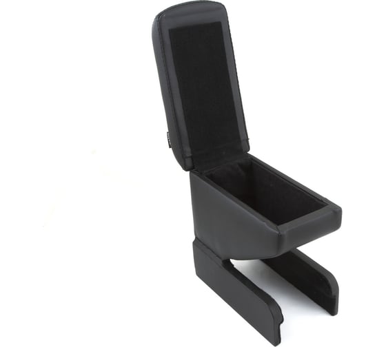 Автоподлокотник для SKODA Rapid, 2013 RESTIN черный, экокожа REST.789022