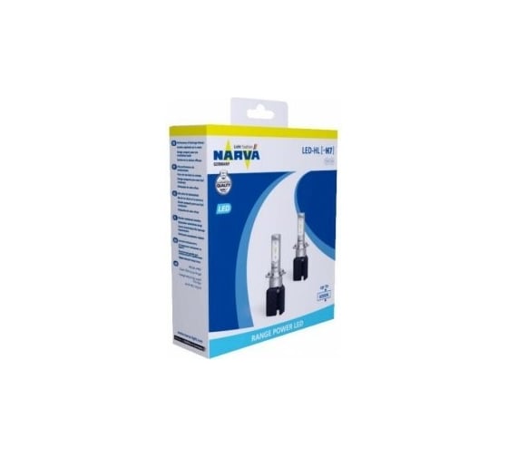 Автолампа NARVA H11 LED RANGE POWER HI/LO 16W х2 BRIGHT WHITE 6000K 2шт 12V 180163000