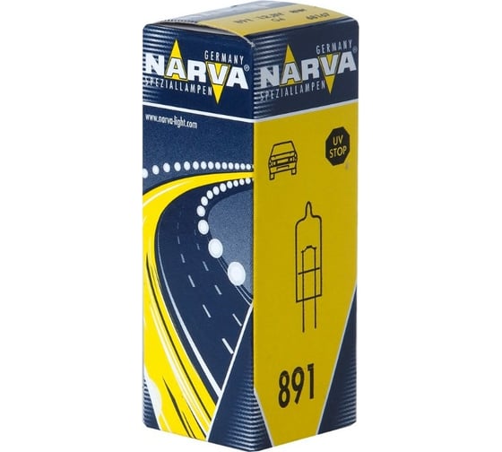 Автолампа NARVA №891 8W G4 12V 1 10 200 681673000 1
