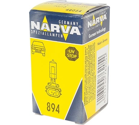 Автолампа NARVA №894 37.5W PGJ13 12V 1 10 100 480543000